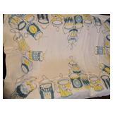 DRUM PRINT TABLECLOTH MARION V DORN DONï¿½T GIVE UP