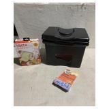 VASTA VEGGIE & FRUIT SLICER, FILE STORAGE CASE,