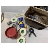 VICE GRIP DIAGONAL CUTTERS, BUFFING DISCS, ETC.