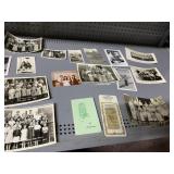 VINTAGE PHOTOGRAPHS AND PROGRAMS FROM 1942 HS