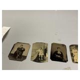 VINTAGE TIN TYPE PHOTOGRAPH OF A CHILD