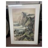 JAPANESE PRINT SEE SIGNATURE RIGHT CORNER