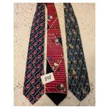 MENï¿½S TIES CLEVELAND INDIANS PEANUTS LOONEY TOONS
