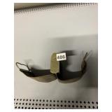 LEATHER HANGING PIECE WITH 2 ENDS POSSIBLY FOR