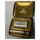 USA MADE TRAVEL SHAVER IN ORIGINAL METAL BOX