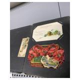 VINTAGE POSTCARDS SET IN A BINDER