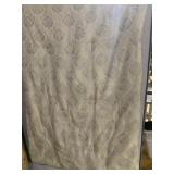 88" X 86" REVERSIBLE COMFORTER GOLD ONE SIDE AND