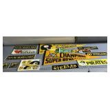 VINTAGE STEELERS BUTTONS AND PENNENTS