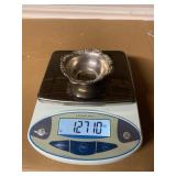 4" STERLING SILVER BOWL, 1.27 OZT