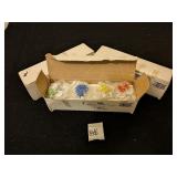 BEADED NAPKIN RINGS FLOWERS BHG BETTER HOMES