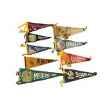 VINTAGE SOUVENIR PENNANTS NY THRUWAY, ALBANY,