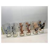 PEPSI COLLECTOR SERIES GLASSES SET OF 6
