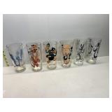 PEPSI COLLECTOR SERIES GLASSES SET OF 6