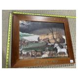 TWO BY TWO NOAH ARK FRAMED PRINT