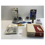 OWL CIGAR BOX, CALCULATOR, NEW SURVIVAL TOOL,