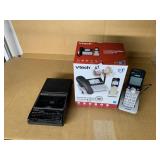 SANYO CASSETTE RECORDER, VTECH PHONE SYSTEM