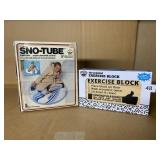 VINTAGE SNOW TUBE FACTORY SEALED IN BOX, JOKE