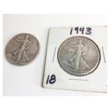 LIBERTY HALF DOLLAR 1941 1943