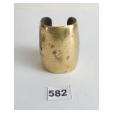 RALPH LAUREN 3" CUFF BRACELET STERLING SILVER