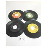 FOUR BEATLES 45 RPM RECORDS LOVE ME DO ALL YOU
