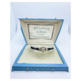 BULOVA LA PETITE 23 J WATCH 18K GOLD # 798748 ON