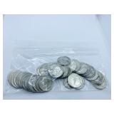 40 1964 BACK SILVER QUARTERS