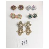 EARRINGS LISNER ART UNBRANDED CLIP-ON SCREW BACK