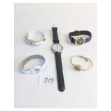 WRISTWATCHES LADY SOVEREIGN GOLD TONE WHITE