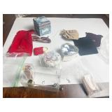 CLOTH JEWELRY BAGS TRINKET BOXES SUNGLASSES ETC.