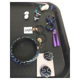 EARRINGS HOOPS DROP BANGLE BRACELET EARRINGS ETC.