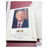 BILL CLINTON PHOTOGRAPH W/ LETTER