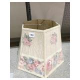 OCTAGON SHAPE FLOWER DESIGN NEW LAMP SHADE 13" H