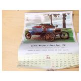 1968 CALENDAR FEW PAGES STUCK DIDN