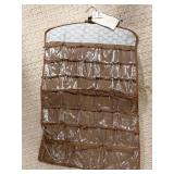 NEW DOUBLE SIDED JEWELRY ORGANIZER