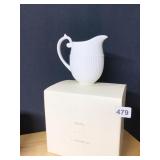 LENOX WHITE LINEN GRAVY PITCHER $52.00 NIB