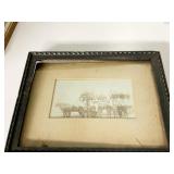 ALEXANDER MCCLURE CO 9.5" X 11" FRAMED VINTAGE