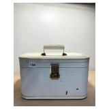 TRAIN TRAVEL CASE CREAM COLOR MARKER TAG REMOVED