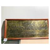 HAMMERED PANEL FRAMED