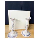 11" Lï¿½CHAIM SABBATH JUDAIC 7.75" H CANDLESTICK