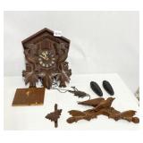 CUCKOO CLOCK MADE IN GERMANY BELLOWS IN GOOD