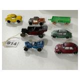 7 DIE CAST CARS