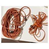 TWO EXTENSION CORDS