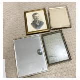 SAILOR PICTURE, VINTAGE MIRROR, SILVER TONE