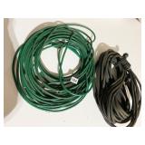 TWO EXTENSION CORDS