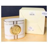JEWELED ESSENCE CLOCK NIB LENOX $89.00