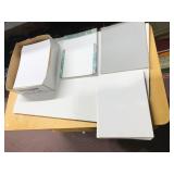 SHINY COATED PAPER AND BORDER STATIONERY
