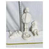 READY TO PAINT UNFIRED CERAMICS, 19" BIRD,