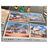 CLASSIC AUTOMOBILE PICTURES AND SM. COLLECTOR