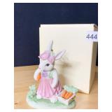 LENOX BUNNY HARVEST FIGURINE 6" H NIB - $58.00