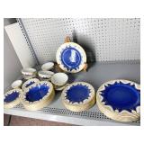 CROWN STAFFORDSHIRE FINE BONE CHINA 8 DINNER